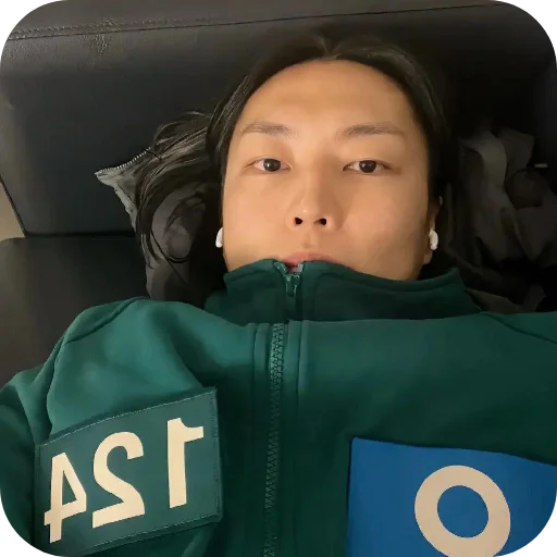 Эмодзи Squid Game Player 124