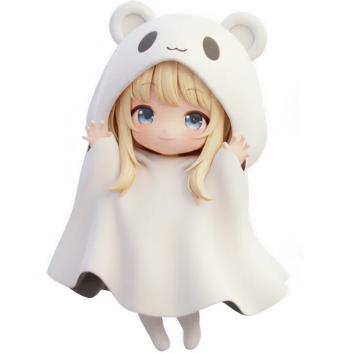 Эмодзи Медведица тян