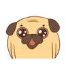 Эмодзи Poggo the Pug (FULL) [英文]