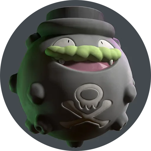 Эмодзи Pokemon Koffing