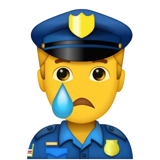 Эмодзи Police Stickers
