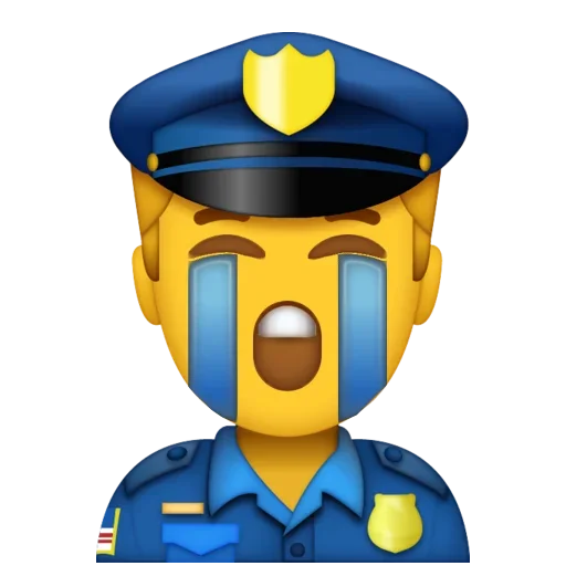 Эмодзи Police Stickers