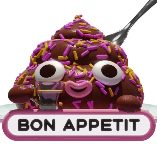 Эмодзи Boo The Poo