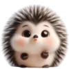 Эмодзи Ежик милый