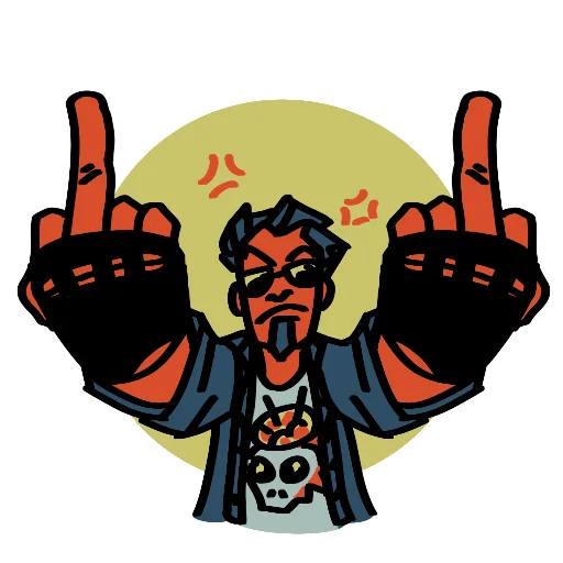 Эмодзи Postman guys