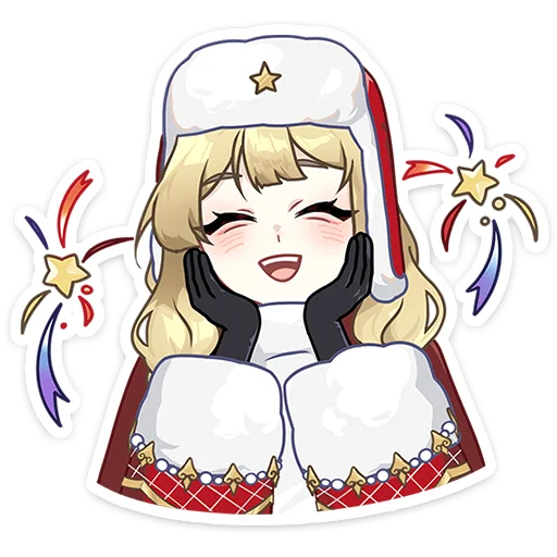 Эмодзи Посыльный Аня