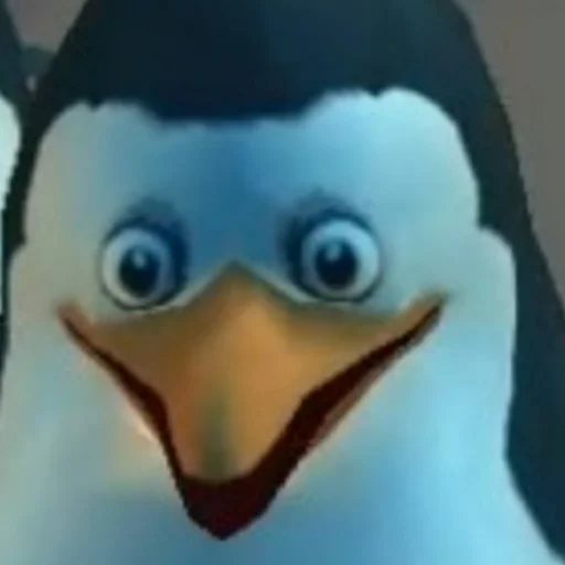 Эмодзи Пингвин из Мадагаскара