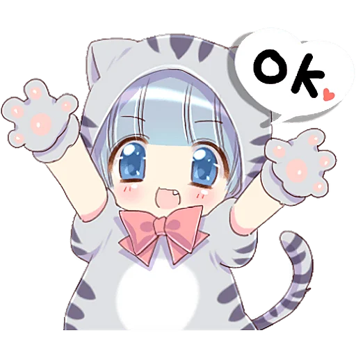Эмодзи Котейкины ушки