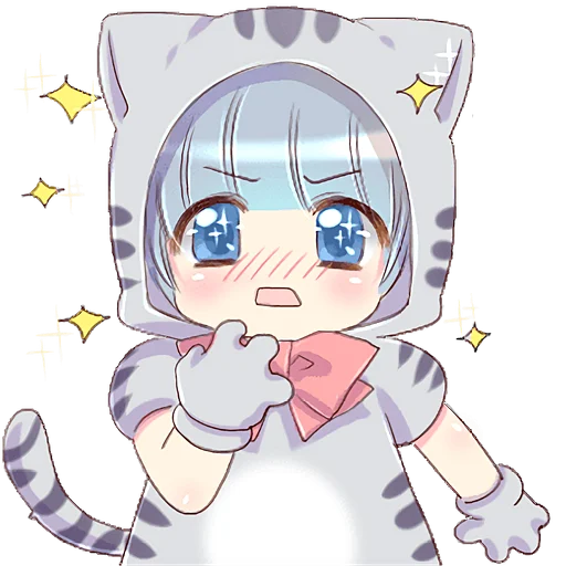 Эмодзи Котейкины ушки