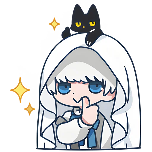 Эмодзи Мини призрак