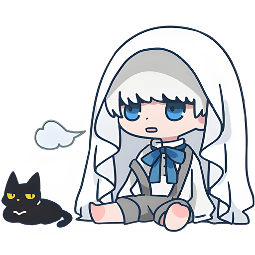 Эмодзи Мини призрак