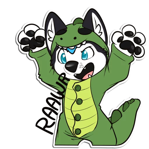 Эмодзи ProHuskyCub