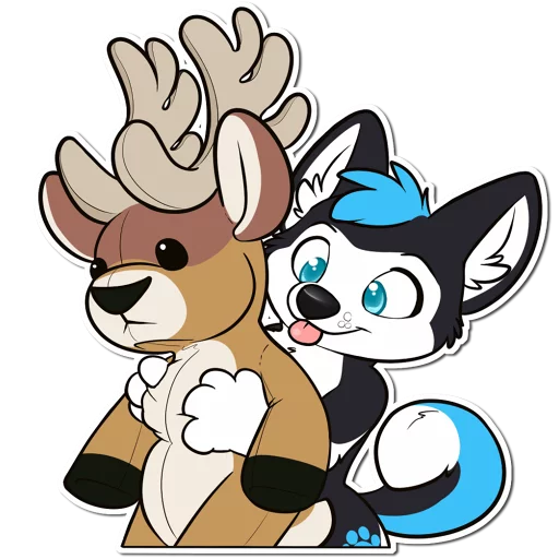 Эмодзи ProHuskyCub
