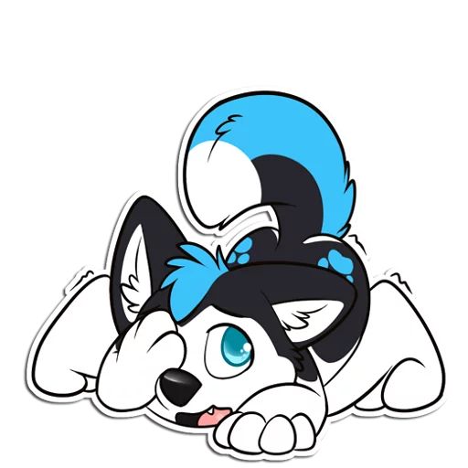 Эмодзи ProHuskyCub