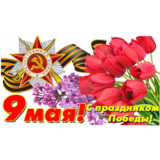Эмодзи 9 мая