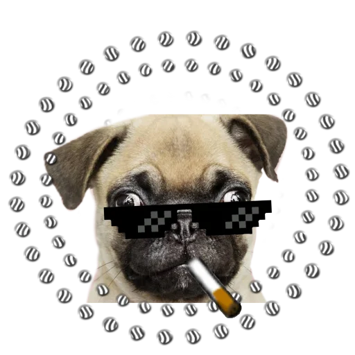 Эмодзи PUG