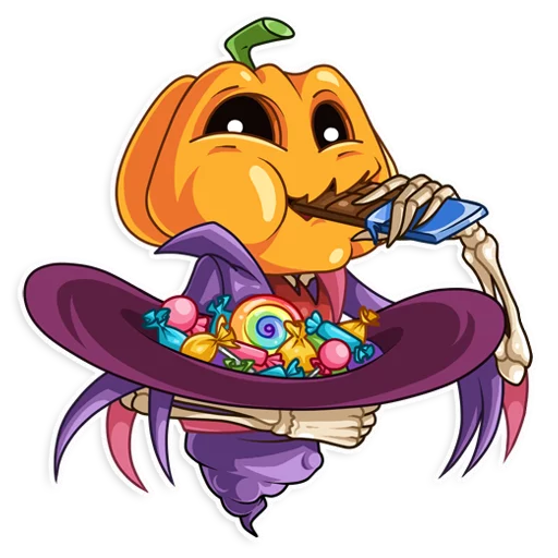 Эмодзи Jack Pumpkinhead