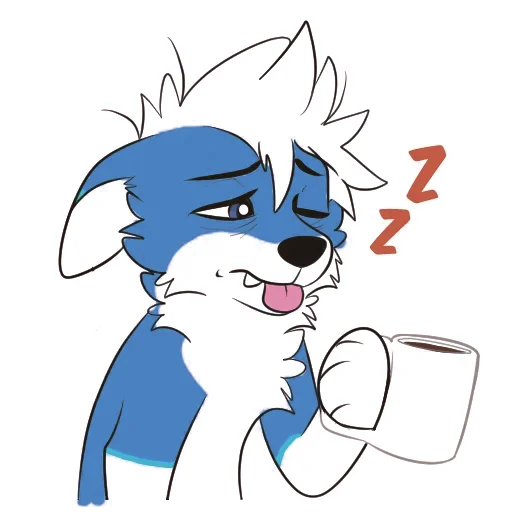 Эмодзи Pup Tesla