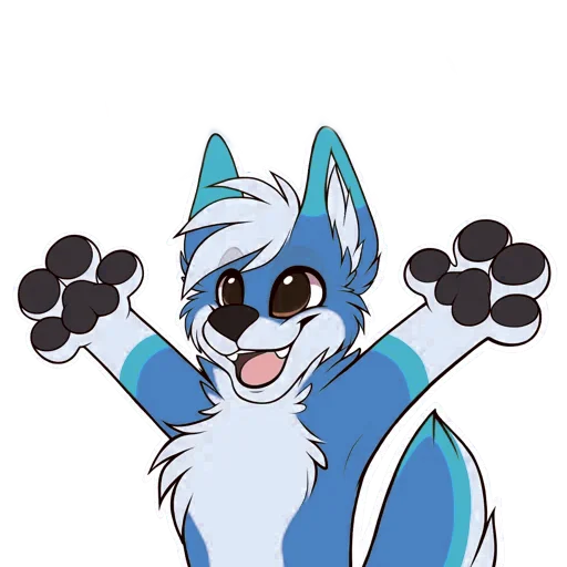 Эмодзи Pup Tesla