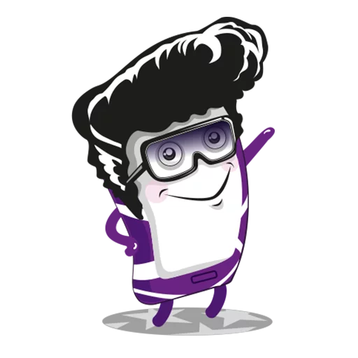 Эмодзи Purple Mood