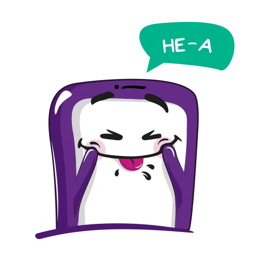 Эмодзи Purple Mood