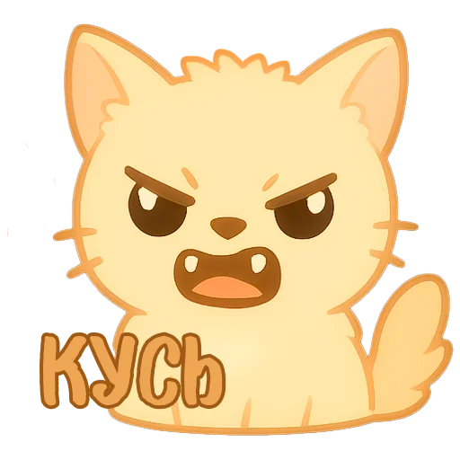 Эмодзи Мурлыкающие эмоции