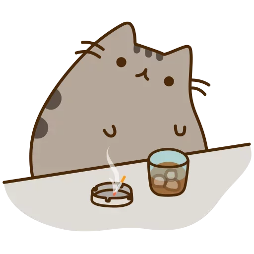 Эмодзи Pusheen