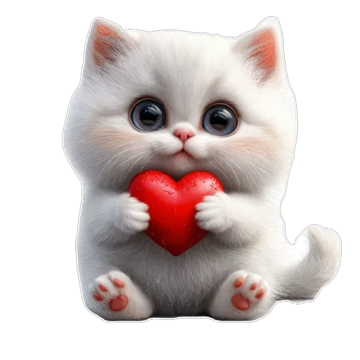 Эмодзи Пушистик