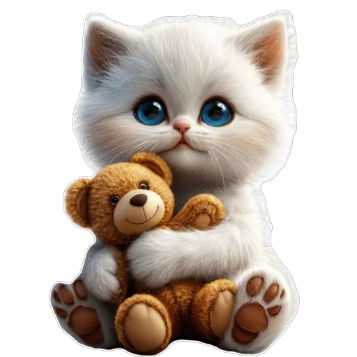 Эмодзи Пушистик