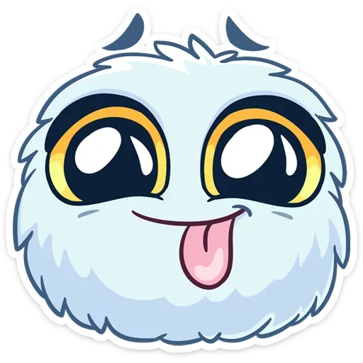 Эмодзи Пушистик