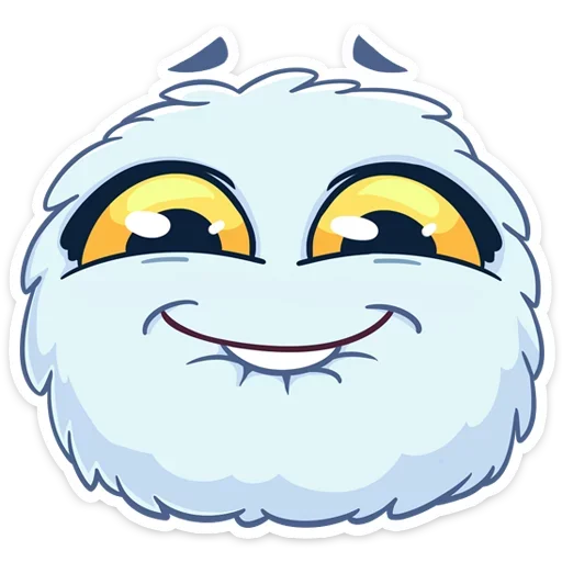 Эмодзи Пушистик