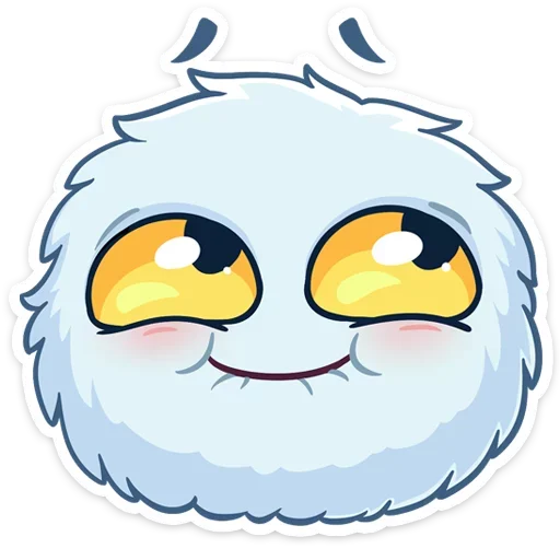 Эмодзи Пушистик