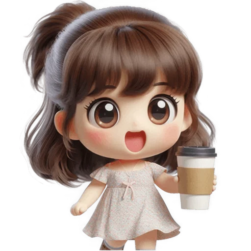 Эмодзи Милая девочка