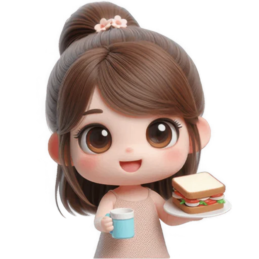 Эмодзи Милая девочка