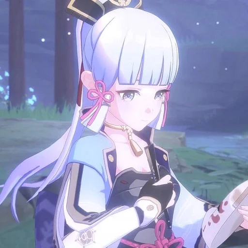 Эмодзи Kamisato Ayaka