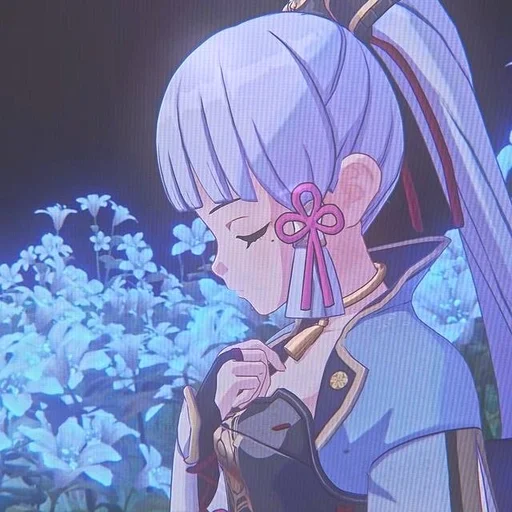 Эмодзи Kamisato Ayaka