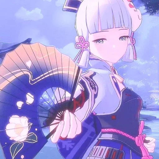 Эмодзи Kamisato Ayaka