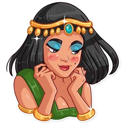 Эмодзи Cleopatra