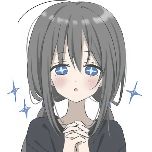 Эмодзи Тихая девушка