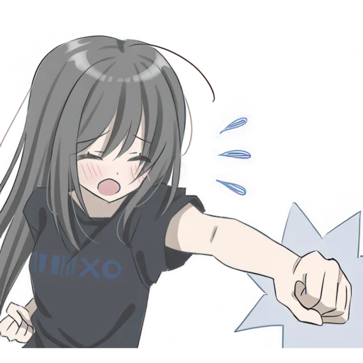 Эмодзи Тихая девушка