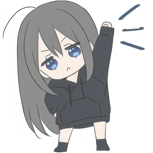 Эмодзи Тихая девушка