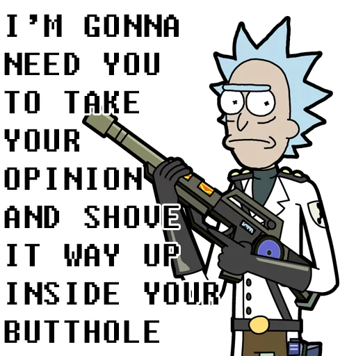 Эмодзи Rick And Morty