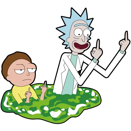 Эмодзи Rick And Morty
