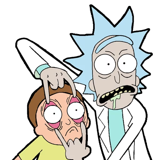 Эмодзи Rick And Morty