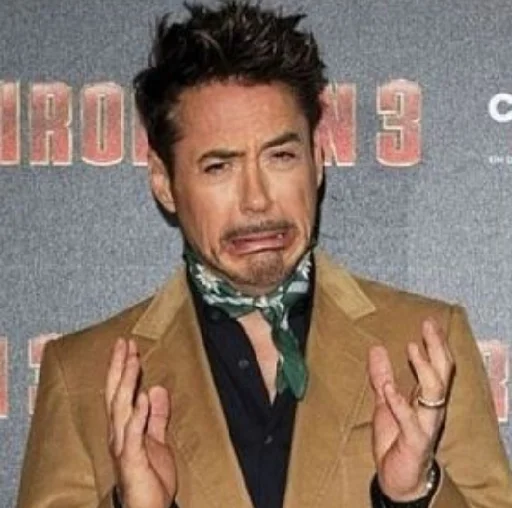 Эмодзи Robert Downey Jr.