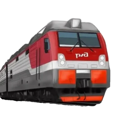 Эмодзи РЖД поезда