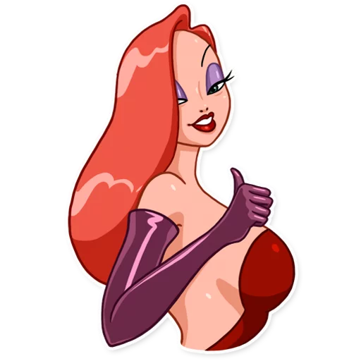 Эмодзи Jessica Rabbit