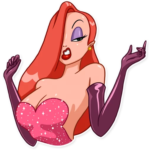 Эмодзи Jessica Rabbit