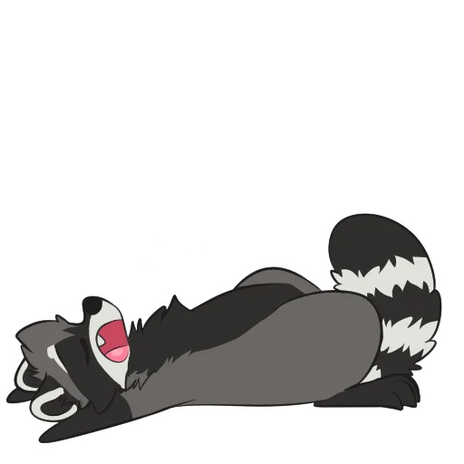 Эмодзи Raccoons by Pulexart.com