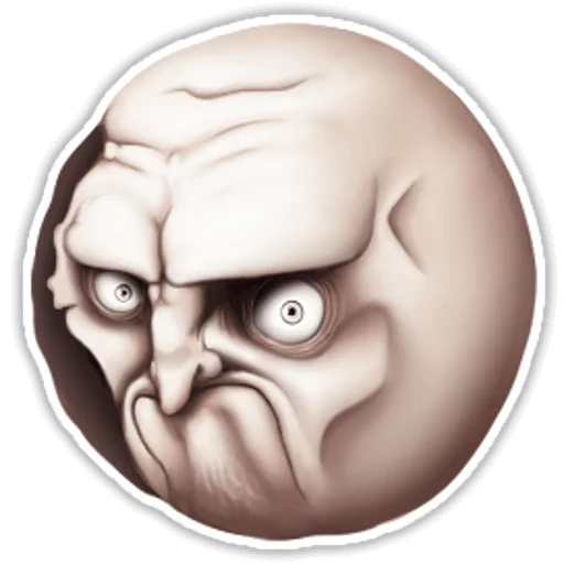 Эмодзи Rage Faces VK